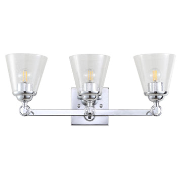 Marion Hurricane Metal/Glass Vanity - JONATHAN Y